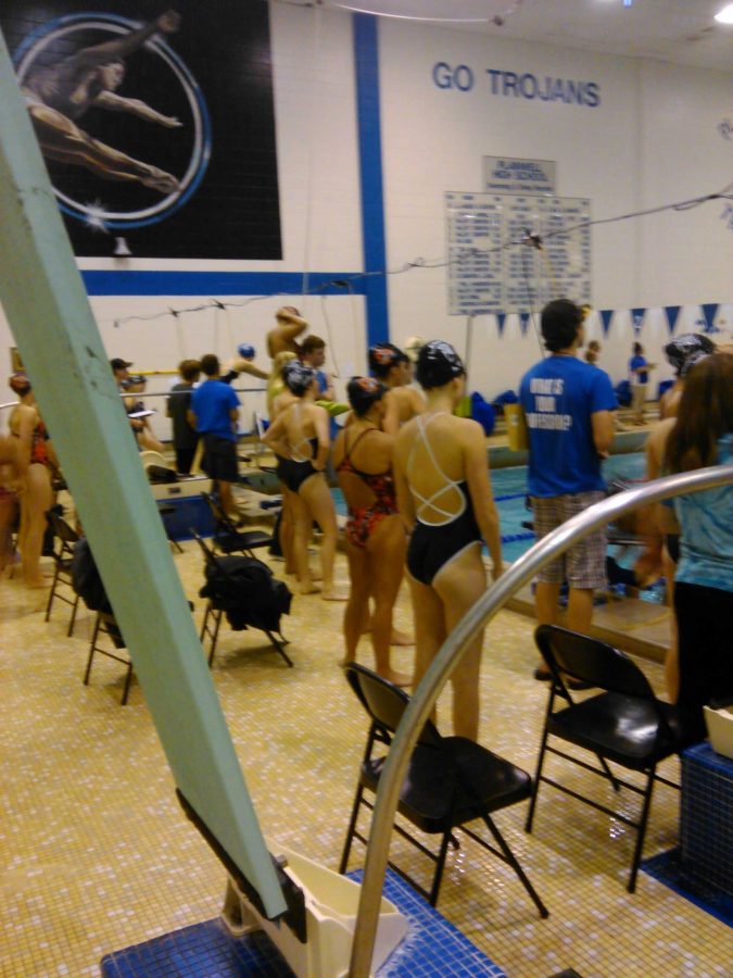 October 13 Girls Swim Meet vs Allegan