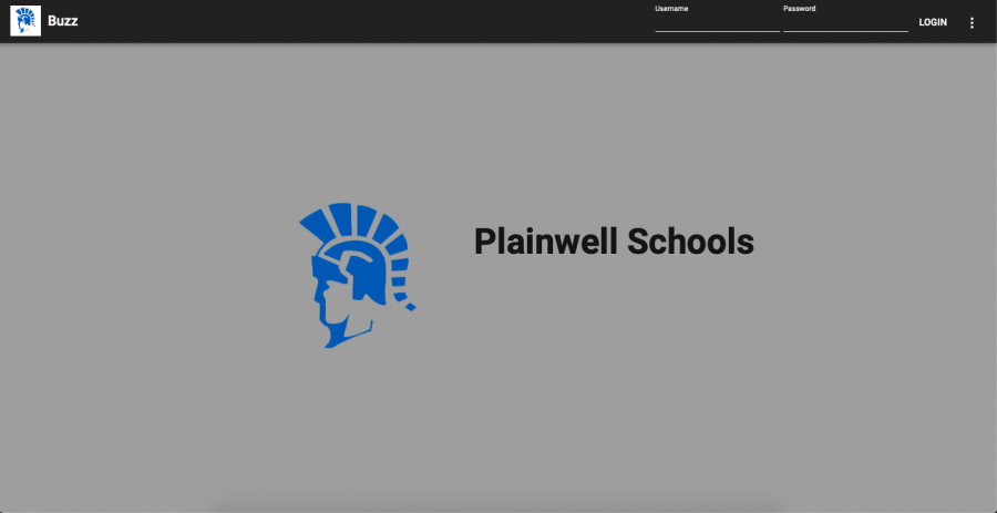 Plainwell+Schools+Buzz+Login+Screen.